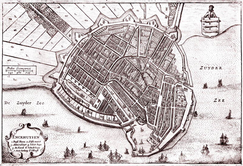 Enkhuizen 1632 Boxhorn